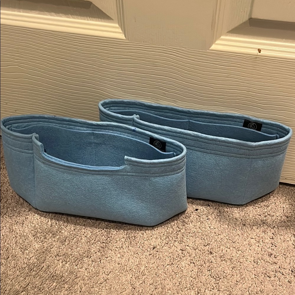 Blue Felt Bag Organizers